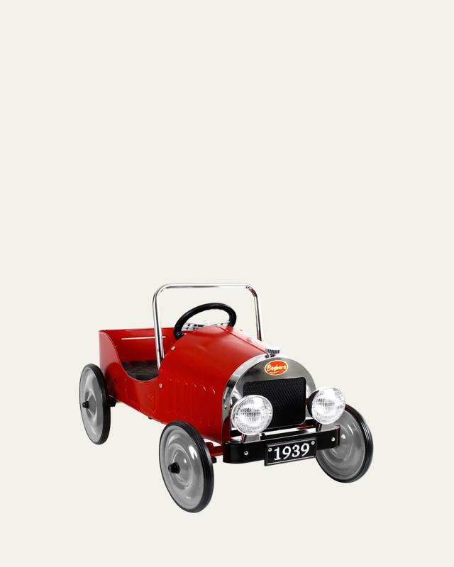 30s-Style Classic Pedal Ride-On Car